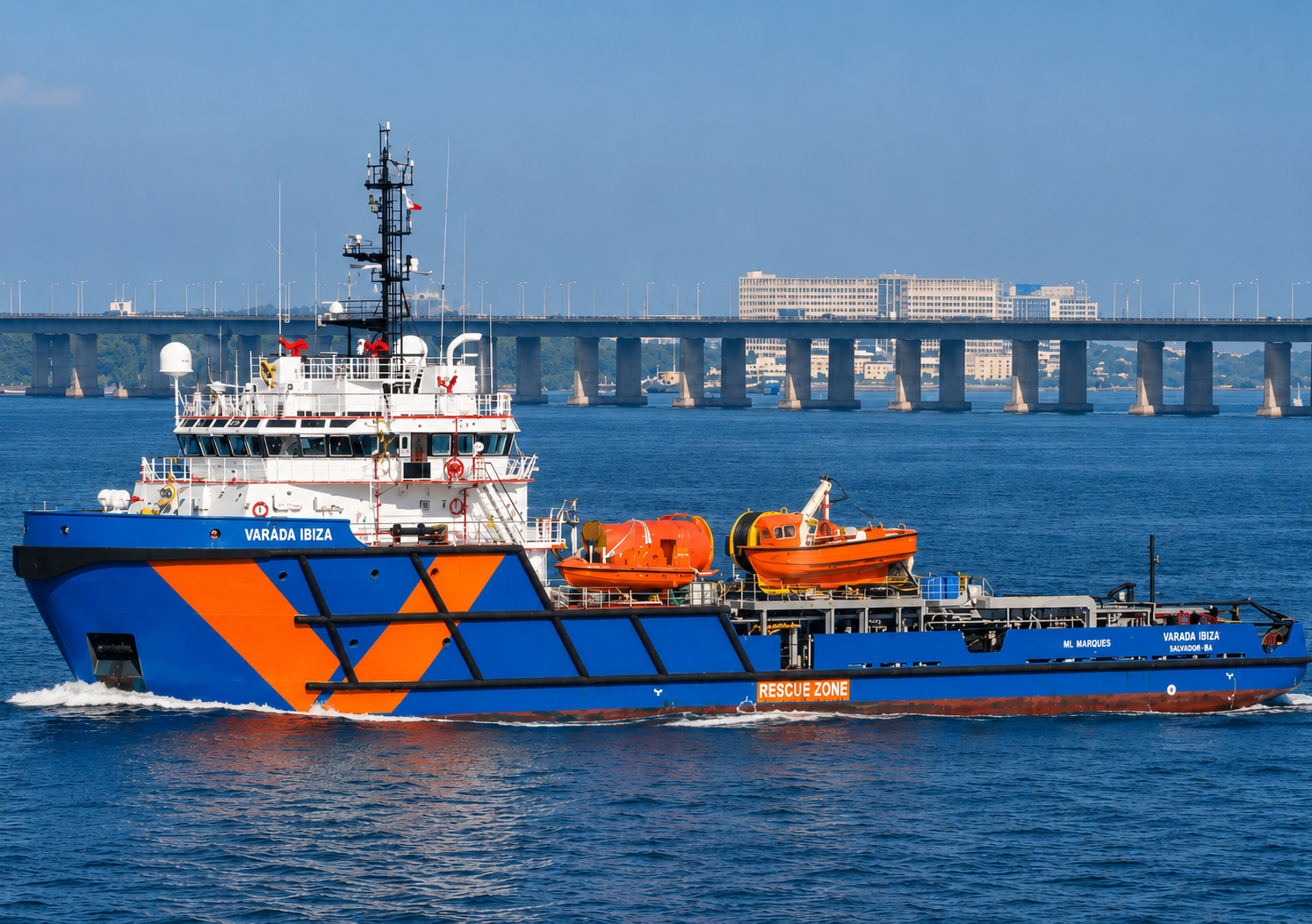 Frota Especializada — Embarcações de apoio marítimo e portuário